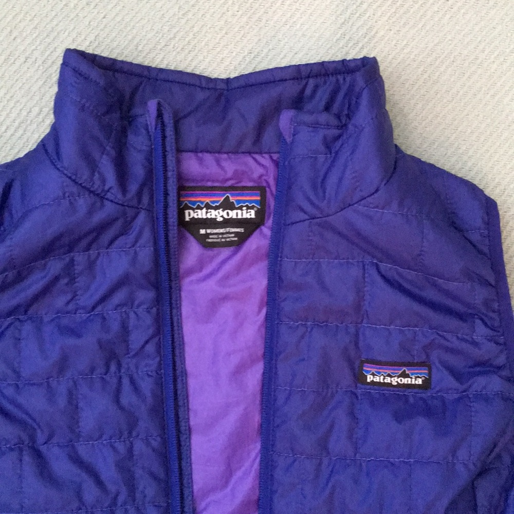 Patagonia Women’s Medium Nano Puff Vest Blue